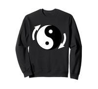 Tai Chi Flow State Tao Ying Yang Équilibre, Corps, Esprit Sweatshirt
