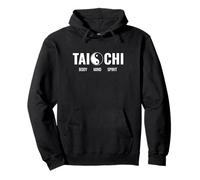 Tai Chi Méditation Arts Martiaux Zen Balance Design Sweat à Capuche
