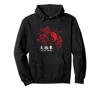 Tai Chi Méditation Arts Martiaux Zen Balance Sweat à Capuche