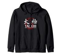 Tai Chi Méditation Arts Martiaux Zen Balance Sweat à Capuche