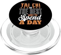 Tai Chi Mind Body Spirit Arts Martiaux Relaxation Zen PopSockets PopGrip pour MagSafe