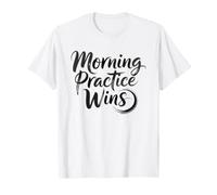 Tai Chi Pratiquant De du Matin Pratique Au Lever Soleil T-Shirt