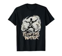Tai Chi Qui coule comme de l'eau T-Shirt