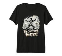 Tai Chi Qui coule comme de l'eau T-Shirt Haut de Gamme
