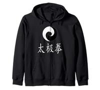 Tai Chi T-Shirt Tai Ji Quan Taiji Entraînement Tai Chi Chuan Sweat à Capuche