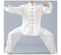 Tai Chi Vêtements Loisirs Respirant Coton Et Lin Tenue De Tai Chi Kung Fu Et Qi Gong Taekwondo Arts Martiaux Costume Traditionnels Chinois pour Homme Femme Costume Chinois B,XS