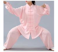 Tai Chi Vêtements Loisirs Respirant Coton Et Lin Tenue De Tai Chi Kung Fu Et Qi Gong Taekwondo Arts Martiaux Costume Traditionnels Chinois pour Homme Femme Costume Chinois F,XXL