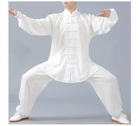 Tai Chi Vêtements Loisirs Respirant Coton Et Lin Tenue De Tai Chi Kung Fu Et Qi Gong Taekwondo Arts Martiaux Costume Traditionnels Chinois pour Homme Femme Costume Chinois A,XXL