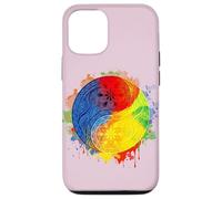 Tai Chi Yin Yang Cinq Éléments Bagua Chinois Wushu Feng Shui Coque pour iPhone 12/12 Pro