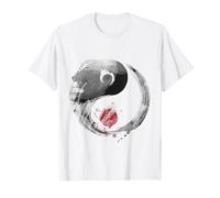 Tai Chi Yin Yang Cinq Éléments Bagua Chinois Wushu Feng Shui T-Shirt