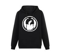 TAI DU Dragon Alliance Dragon Icon Black Printing Graphic Mens Sweatshirts Unisex Hooded XXL