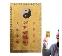 Tai Sui Card - Protection Gold Card, Traditional Chinois Good Luck Charm | Home Car Decoration, Fortune Symbol, Blessing Spirituel, Auspicious Gift, Lucky Energy for Prosperity