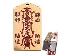 Tai Sui Protection Card | Traditional Relief Carving Key Ornament |Practical Chinese New Year Tai Sui Blessing Card,for Men Women Teens Athletes Cyclists Golfers Husband Son Daughter Family Friends