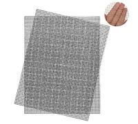 TAIANJI 2 Pièces Grille Métallique Maille 5 Mesh, Maille d'acier Inoxydable,Antirouille Grille de Filtration Inoxydable Grillage 304 pour Ventilation Bricolage Sécurité Filtre Fenêtre et Jardin etc