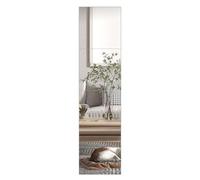 TAIANJI 4PCS Miroir Autocollant Mural Miroirs Muraux Décoratifs Carreaux Muraux Miroir, Autocollant Mural Flexible pour Miroir HD Haute Transparence pour La Décoration de La Maison (30 x 30 cm)
