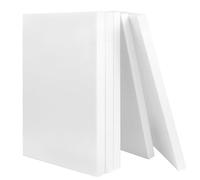 TAIANJI Lot de 5 blocs de mousse rectangulaires haute densité 40 x 30 x 2 cm pour travaux manuels, modélisation, architecture, sculpture