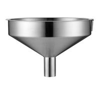 TAIBOSL Entonnoir en maille en acier inoxydable - Grand diamètre, qualité industrielle, ouverture extra large pour usage commercial et domestique (image style 03)