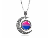 Taichell Collier LGBT pour homme et femme avec pendentif arc-en-ciel - Collier Lesbienne Pride Gay, Autre, Andere