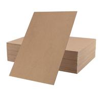 TAICHEUT Lot de 40 planches de bois MDF A4, 300 x 210 x 2 mm, feuilles de bois à densité moyenne pour sculpture, peinture, loisirs créatifs