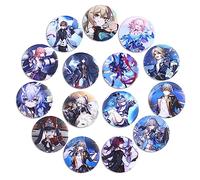 TaiCy Honkai Star Rail Badges Épingles de jeu, pour vêtements, sac à dos, cadeau de collection pour les fans de jeux, Small, Plastique, Pas de gemme