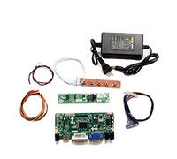 Taidacent Universal LVDS Carte contrôleur écran LCD 10-65 Pouces HDMI DVI VGA vers LVDS Kit d'affichage pour Ordinateur Portable (47 à 68,6 cm 1080p Universel 8 kit)