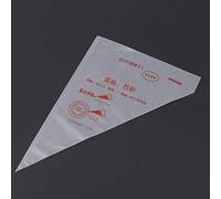 Taidda 100 Pièces de Douilles à Douille en Plastique de qualité Alimentaire pour la Décoration de Gâteaux Fondants, Pochette à Pâtisserie épaisse Durable, Matériau Non Toxique, Facile à Utiliser,