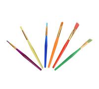 Taidda 6 Pcs Cake Pâte Coloriage Stylo, Petit Gâteau Fondant Colorant Stylo Décoration Brosse À Colorier Sucre Artisanale Outil De Cuisson