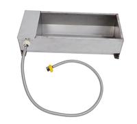 Taidda Abreuvoir Automatique pour Bétail, Bol d'eau à Remplissage Automatique Durable pour Poulet, Canard, Vache et Mouton, 19,69x8,27 Pouces, pour Les Fermes