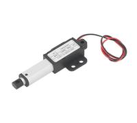Taidda Actionneur Linéaire électrique 12V, Moteur IPX4 élégant à Course de 20mm pour les Réglages de la Télévision, Tube en Aluminium