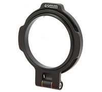 Taidda Anneau de Filtre D'objectif D'appareil Photo, Support de Filtre ND Durable et Robuste, Adaptateur D'objectif à Commutation Rapide pour Zoom Principal, Accessoire Pratique pour Alliage (49mm)
