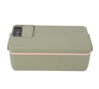 Taidda Boîte à Déjeuner Chauffante en Acier Inoxydable 304, Grande capacité de 1 L, Portable, Chauffante sans Fil, pour le Bureau, Chauffage concentré en énergie 3D, Conception Anti-fuite à Double