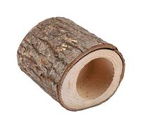 Taidda Bougeoir en Bois pour Décoration de Mariage, Chandelier en Bois Non Toxique de Haute qualité pour Atmosphère Romantique, Texture D'écorce Naturelle, sans Odeur, 20,3 Cm (Grand)