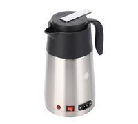 Taidda Bouteille Chauffe-eau Portable de Grande capacité pour Voiture de 1200ml, en Acier Inoxydable Sûr, Chauffage Rapide pour les Voyages et les Visites Autonomes (12V)