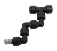 Taidda Buses de Brumisateur pour Reptiles, Arroseur à Brume Fine Réglable à 360 Degrés pour Une humidité élevée dans Un Réservoir de Forêt Tropicale, Paquet de 3 pour Serre et Cour « Patio Extérieur