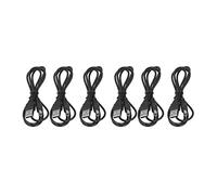 Taidda Câble d'alimentation 5V DC, 6 Pièces, USB vers Prise 5.5x2.1mm, Durable, pour Petits Appareils électroniques, adapté aux Applications Mobiles