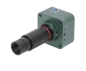 Taidda Caméra de Microscope électronique 4K 8MP, Oculaire Numérique Haute Définition USB3.0 pour Microscopes Biologiques et Stéréomicroscopes, Alliage D'aluminium