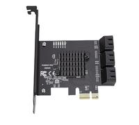 Taidda Carte D'extension de Contrôleur PCI E 1X vers Serial ATA 3.0 pour Un Transfert de Données à Grande Vitesse et des Performances Stables pour Les Utilisateurs/avec Support à Profil Bas