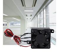 Taidda Chauffage électrique à Ventilateur 300 W à Température Constante pour le Chauffage, la Déshumidification, adapté aux Petits Espaces - 12 V/24 V pour/humidificateur/climatiseur (Ventilateur