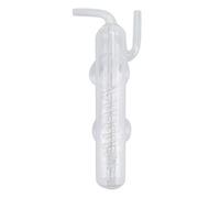 Taidda Compteur de Bulles D'aquarium en Verre, Jauge à Bulles Externe de CO2 en Cristal Transparent pour Observer la quantité de Sortie de CO2