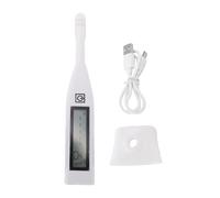 Taidda Compteur de salinité Portable, Testeur de Sel Numérique de Haute Précision pour la Cuisson de L'eau de Mer D'aquaculture avec un Seul Bouton de Démarrage Construction ABS