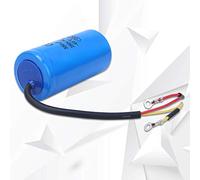 Taidda Condensateur de Démarrage de Moteur CD60 250 V 350 Uf, Conception Antidéflagrante Fiable pour Moteur à Courant Alternatif, Pompe à Eau, Générateur, adapté aux Appareils électroménagers