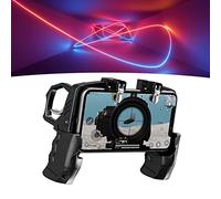 Taidda Contrôleur de Manette de Jeu pour Téléphone Portable, Poignée Ergonomique, Expérience de Jeu Réaliste pour Téléphones de 4,7 à 6,5 Pouces, adapté à les Joueurs