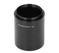 Taidda Convertisseur D'objectif Professionnel 2X de qualité Supérieure pour Monture en T, Grossissement 2X pour Objectifs Téléobjectif Miroir 420-800 Mm, 650-1300 Mm, 500, 800, 900