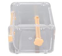 Taidda Coupe-Ruban Multi-masquage Transparent pour L'école, le Bureau à Domicile, Petit Support de Ruban Adhésif élégant pour une efficacité de Travail Améliorée, pour Divers Paramètres (ORANGE)