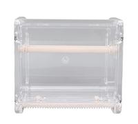 Taidda Coupe-Ruban Multi-masquage Transparent pour L'école, le Bureau à Domicile, Petit Support de Ruban Adhésif élégant pour une efficacité de Travail Améliorée, pour Divers Paramètres (Beige)