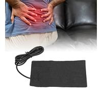 Taidda Coussin Chauffant USB Coussin Chauffant électrique Portable Grand 10x15 Cm Rapide 10 Minutes 60 °C Température Constante en Fibre de Carbone Lavable pour les Douleurs du Do
