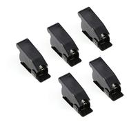 Taidda Couvercle D'interrupteur à Bascule, Protection de sécurité Durable pour Interrupteurs à Bouton de Voiture, évite Tout Contact Accidentel, 5 Pièces pour Divers équipements électriques de la