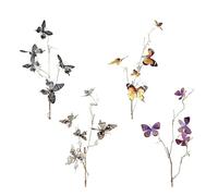 Taidda DIY 3D Piquets Décor Branche Artificielle Réaliste pour la Maison Garden Party Mariage, Conception Unique Artisanat Exquis 31,5 Pouces pour Baby Shower Jour de Noël (165.00)