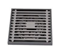 Taidda Drain de Sol de Douche en Acier Inoxydable 304, Grand Drainage | Drain de Salle de Bain, Acier Inoxydable 304, Anti-odeur, Haut Débit, Couvercle Amovible, Usage Domestique, Compatible Douche