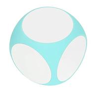 Taidda Enseigner L'écriture Vierge sur des Dés Réutilisables pour Les Jeux éducatifs et la Pratique des Mathématiques, pour la Maternelle aux Adultes 10 Cm EVA (Green)